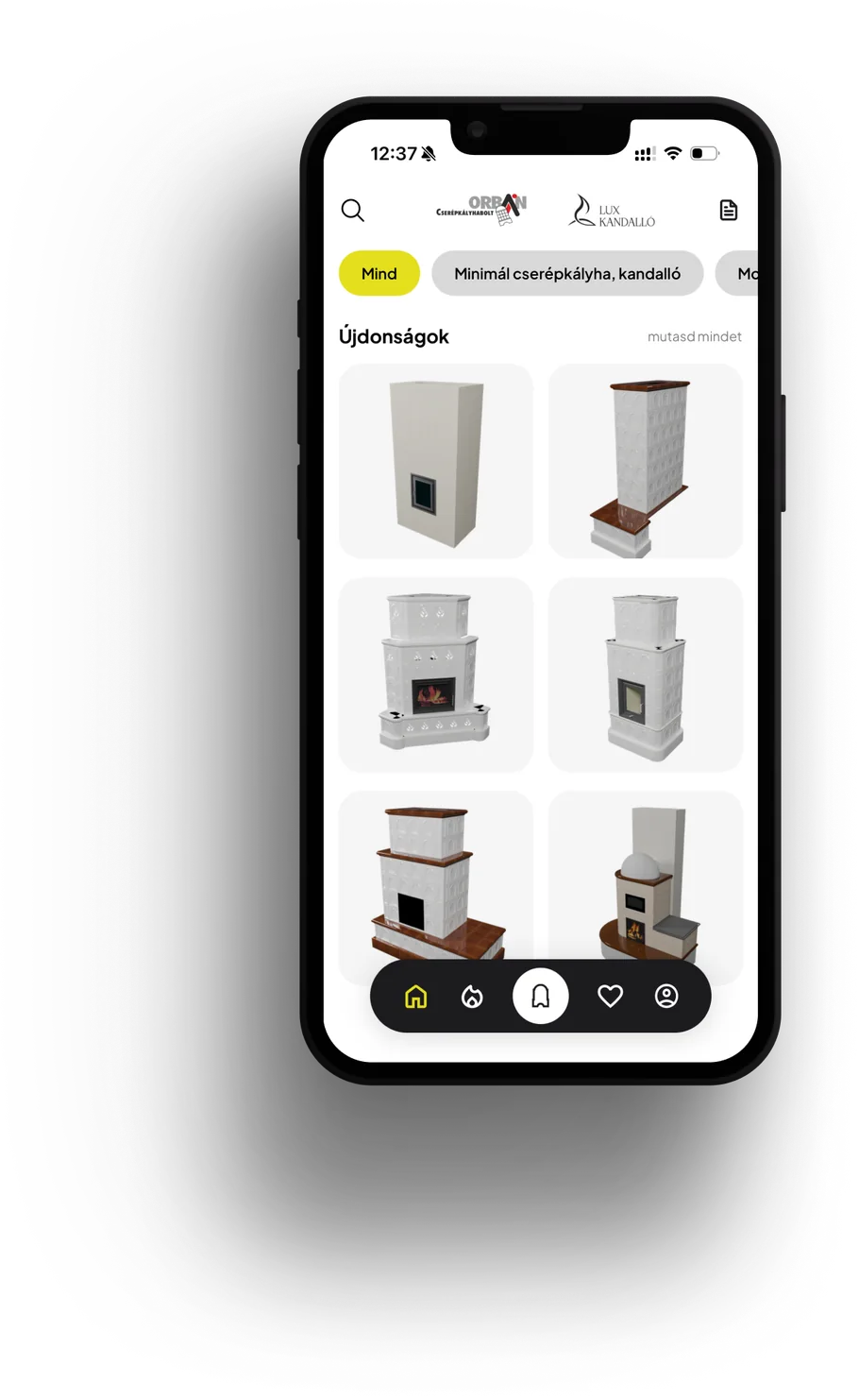 ORBar stove catalogue